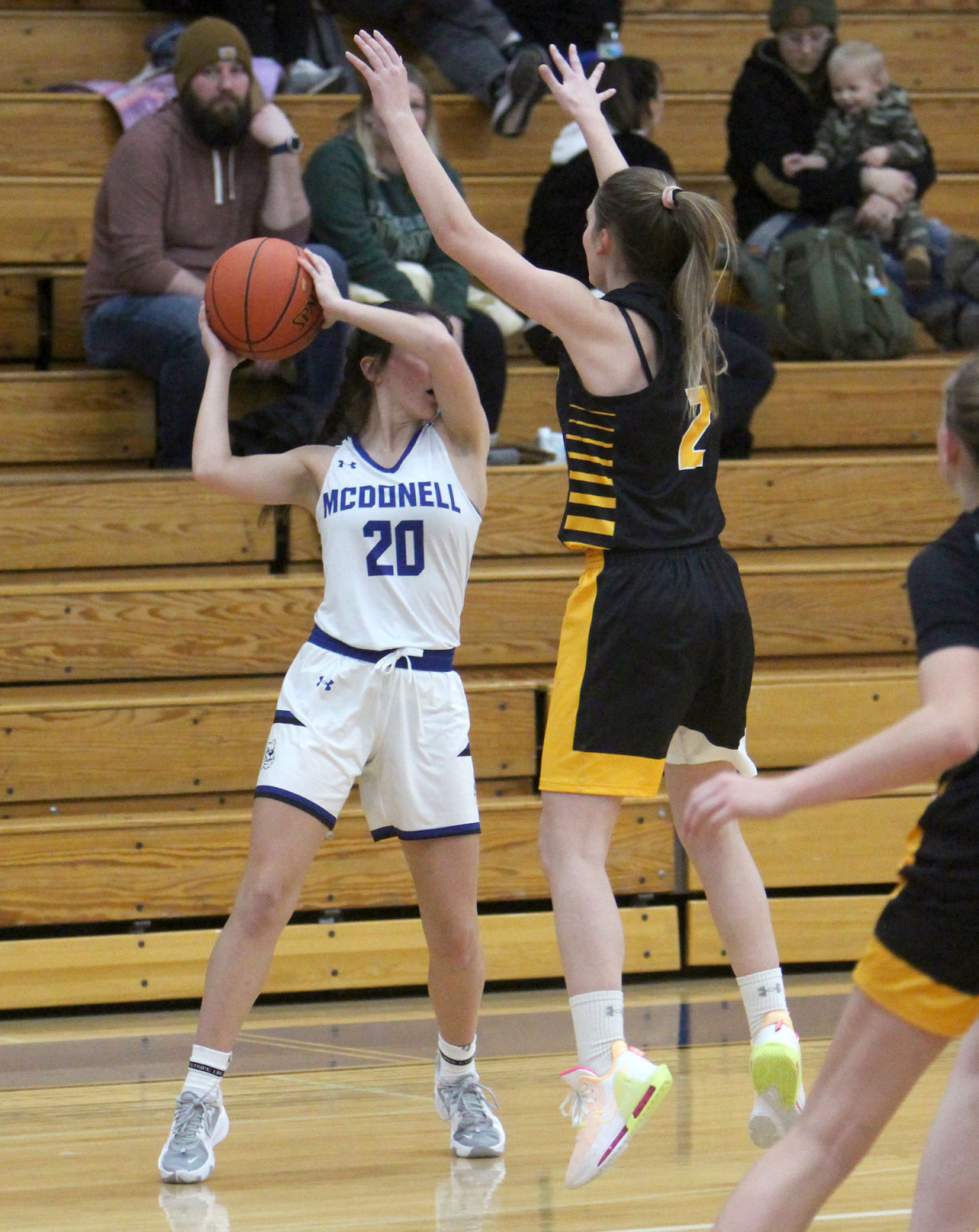 Cadott at McDonell girls basketball 1-11-22